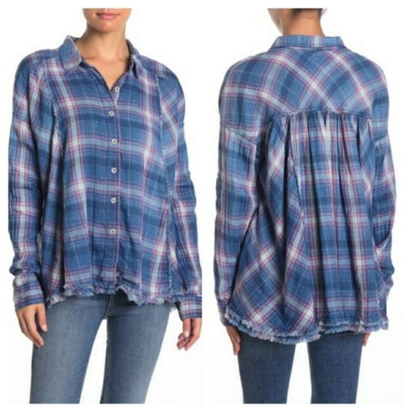 Free People Seeking Starlight Shirt Small NWT - Picture 6 of 6